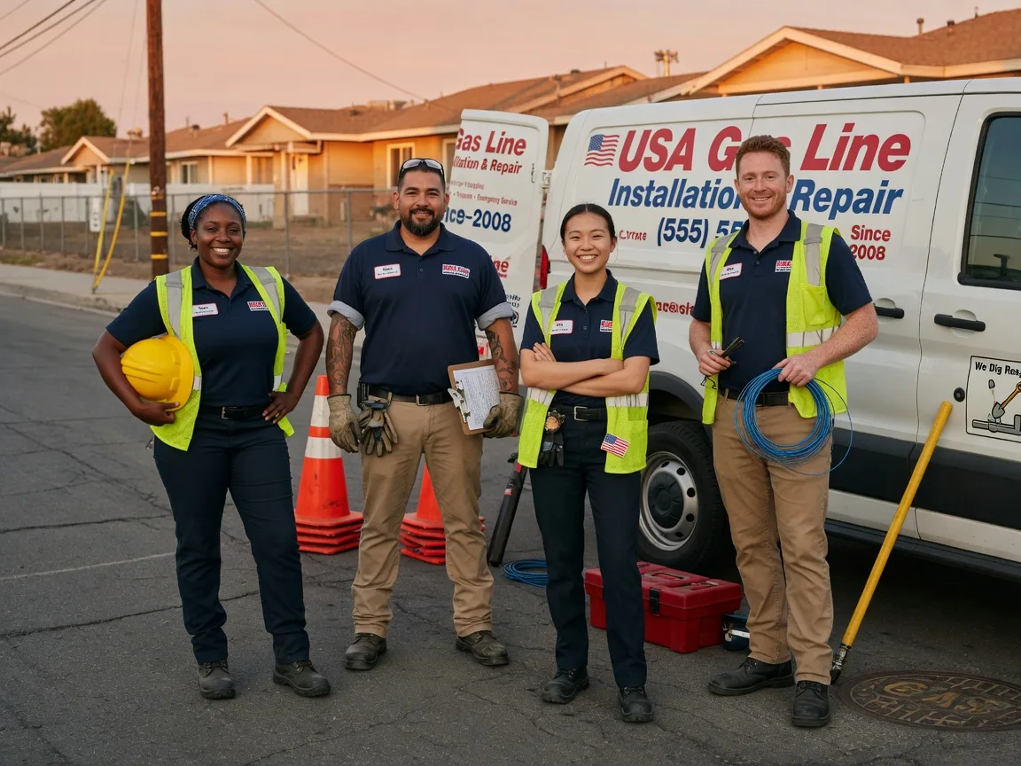 Gas Line Installation company in Bethel, OK